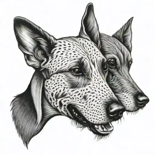 Cerber Dog Has 3 Heads