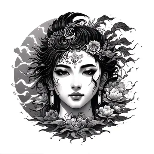 Yinyan With The Flams Of The Sun