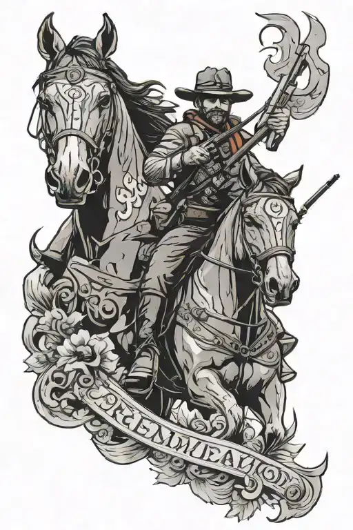 Red Dead Redemption High Honour Vs Low Honour Black And Grey