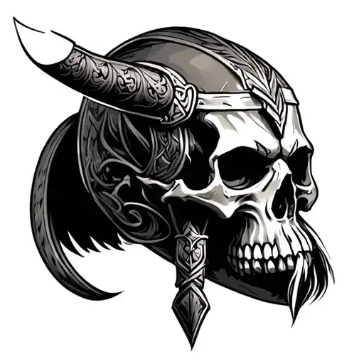 Viking Skull
