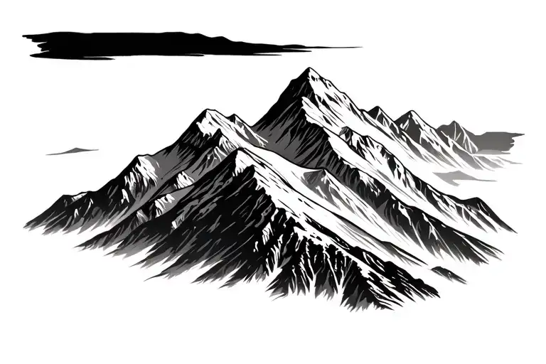 Sierra Nevada Mountain Range