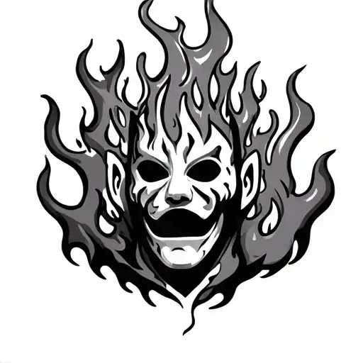 Mask They Are On Fire With A Transition To Another