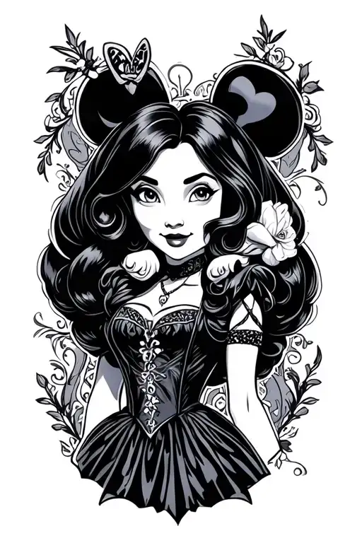 Gothic Disney Characters