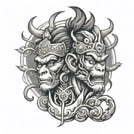 Monkey King Agressive
