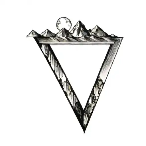 Scar Coverage Mountain Range