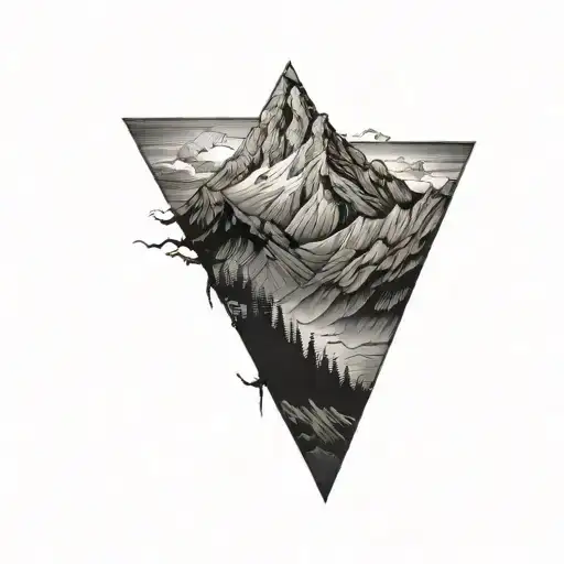 Scar Coverage Mountain Range