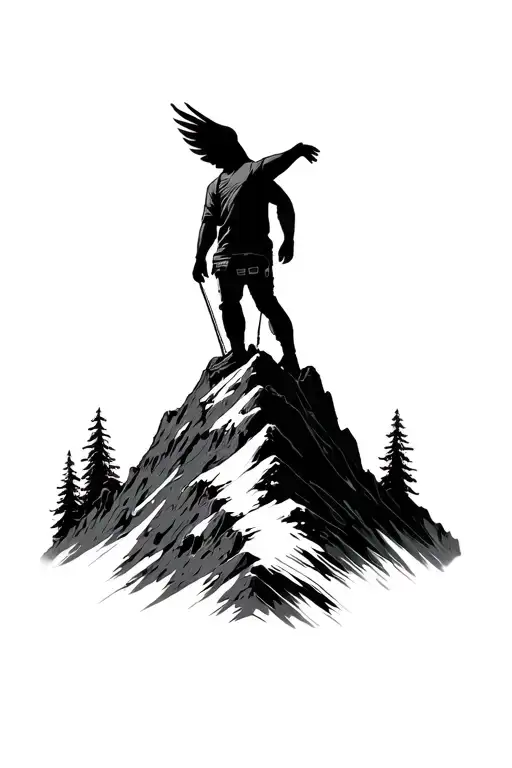 They Say That Faith Can Move A Mountainbut I'm Built For The Climb