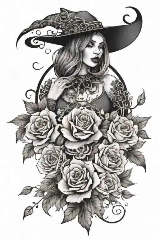 Witchy And Florals Sleeve