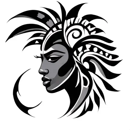 African Tribal Inspired Design