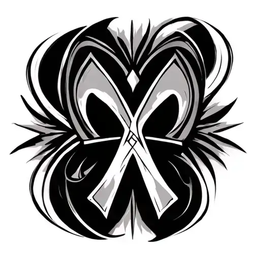 Ankh With 6 Point Star