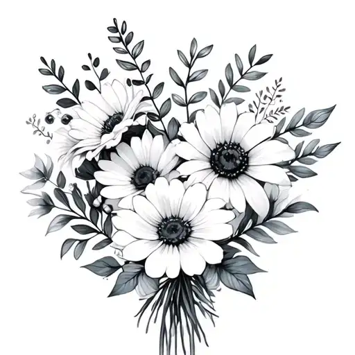 January Birth Month Flower And April Birth Month Flower Bouquet