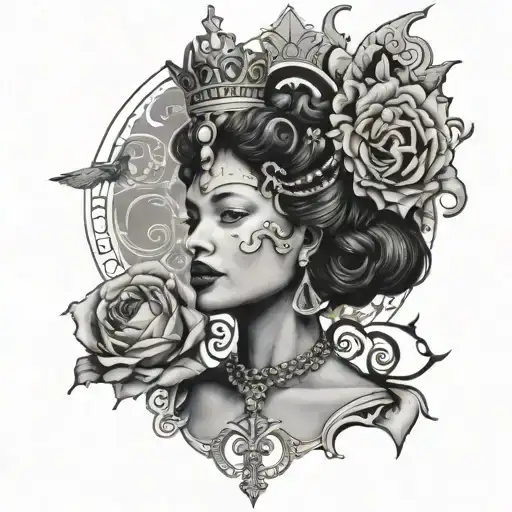 Black Queen Mother Symbols