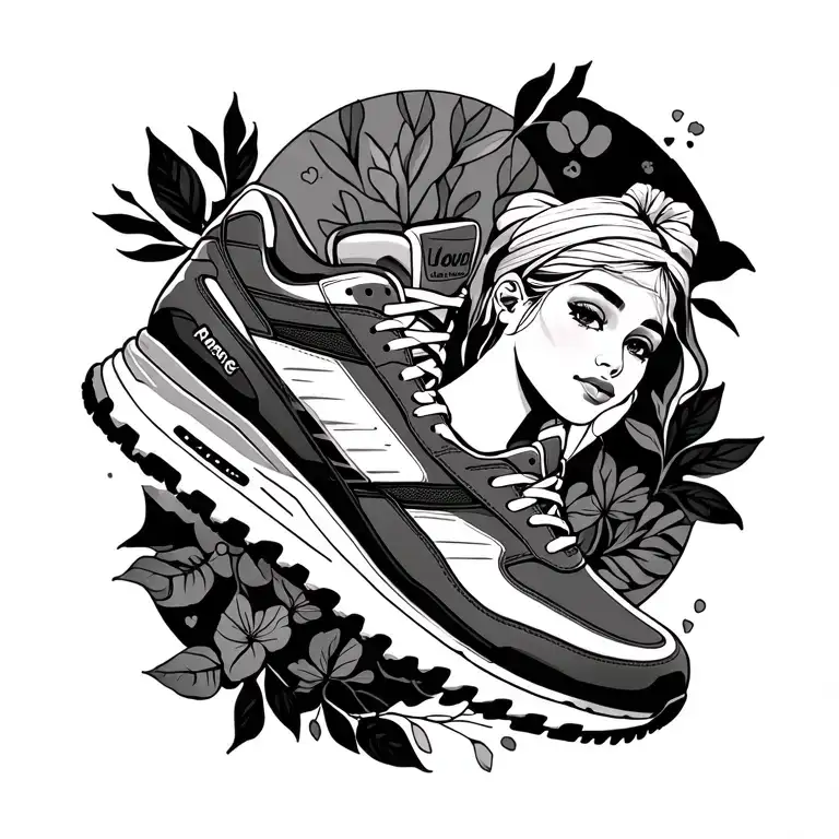 Couple Amour Nature Running Shoe