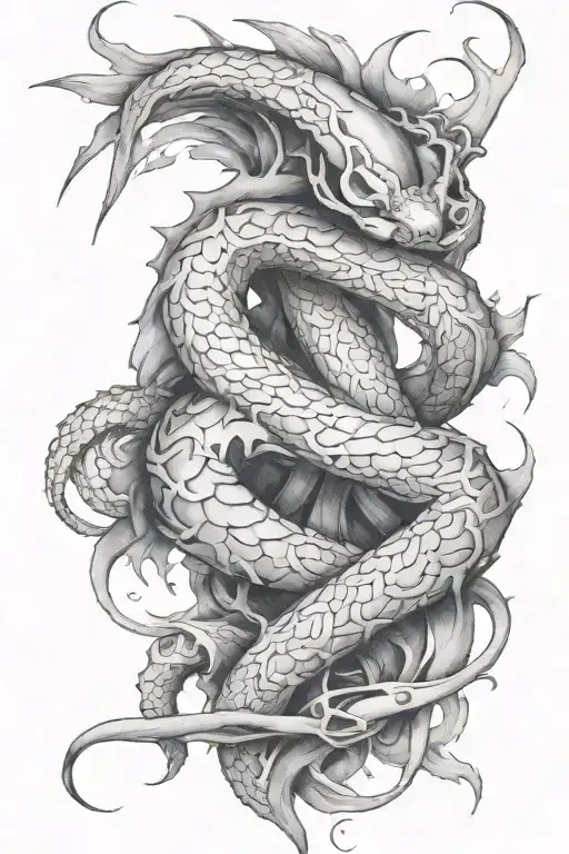 Cancer Sign Intertwined