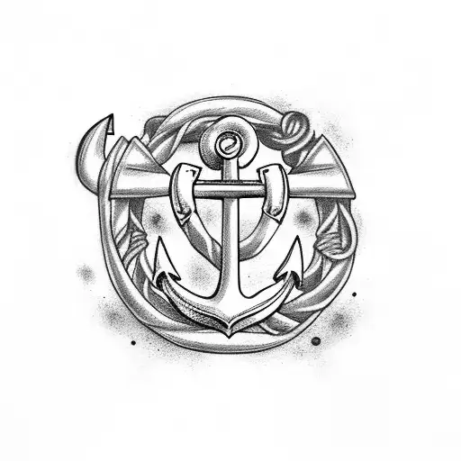 Anchor With California Poppy