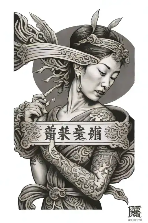 Ruth In Chinese With A Bible Verse