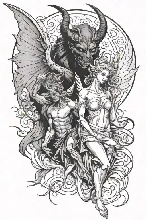 Demon And Angel