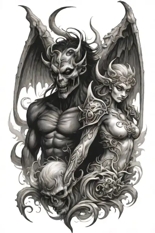 Demon And Angel