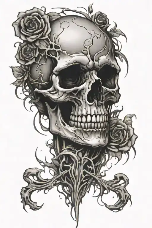 Memories Coming Out Of A Skull