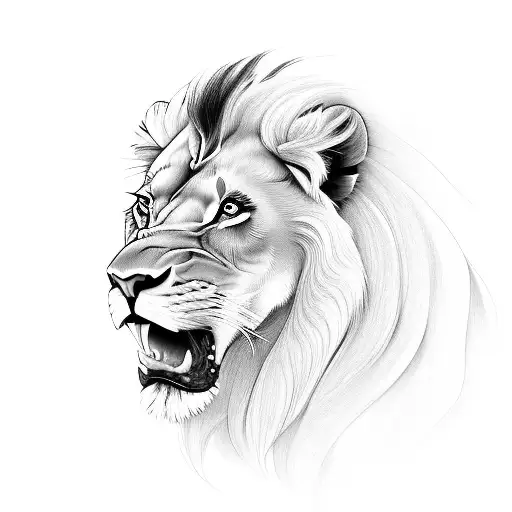 Lion And Flower Time