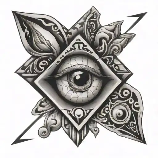 Rhombus And Demon Eye