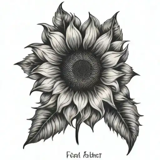 Sunflower Memorial Piece