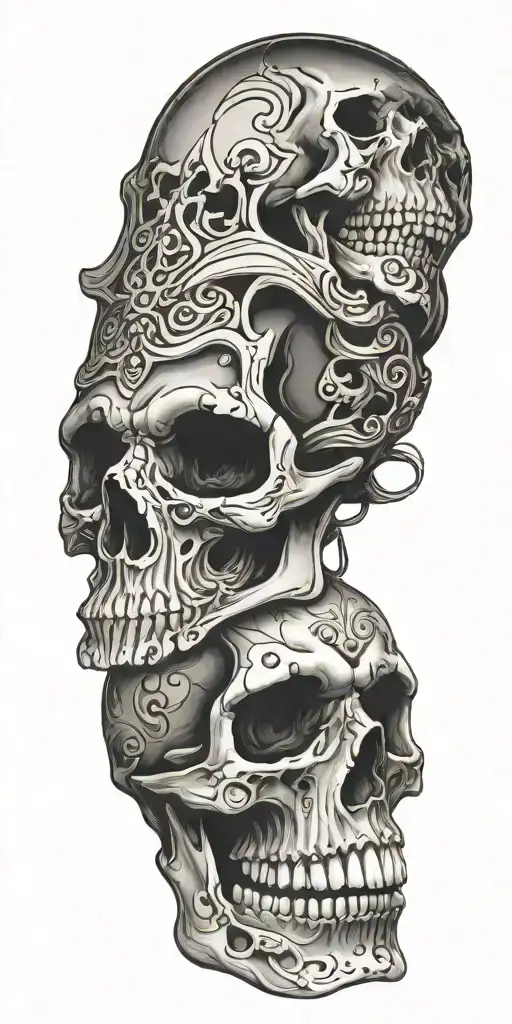 Skull Wearing