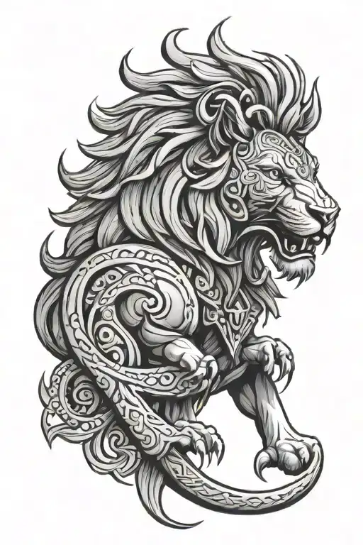 Tibal Lion Spartiate