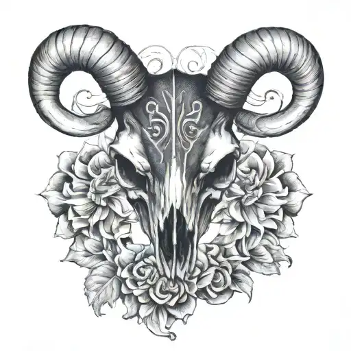 Black Sheep Skull