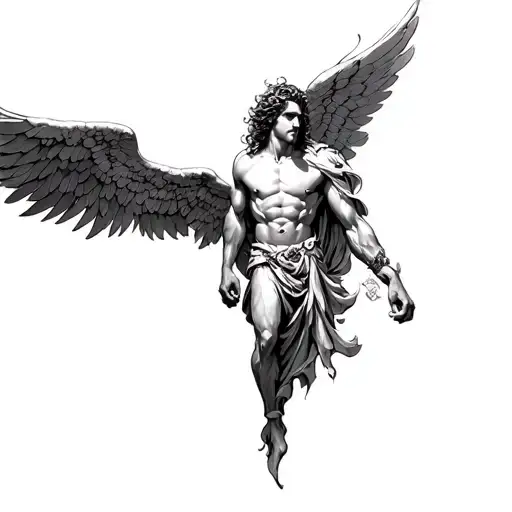 Male Arch Angel Guardian