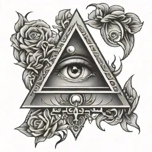 Inverted All Seeing Eye Evil
