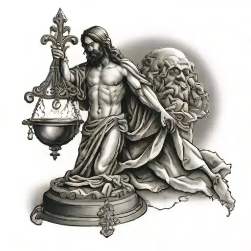 Libra Edge Of Jesus Christ