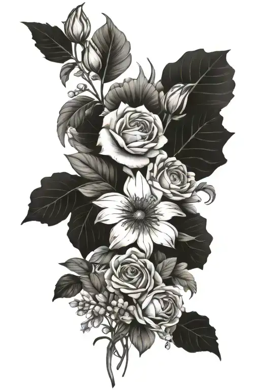 Birth Flower Bouquet