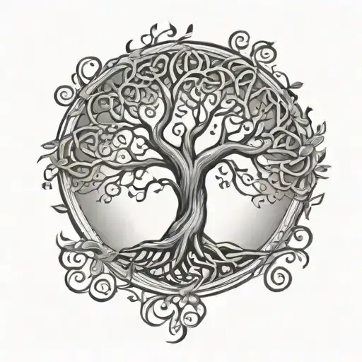Tree Of Life Intertwined