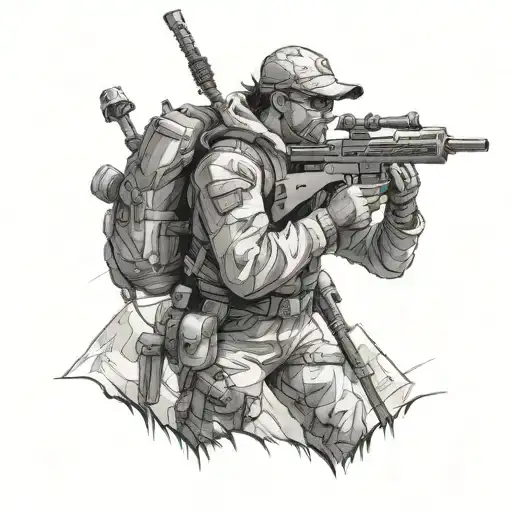 Mountain Sniper In Full Growth