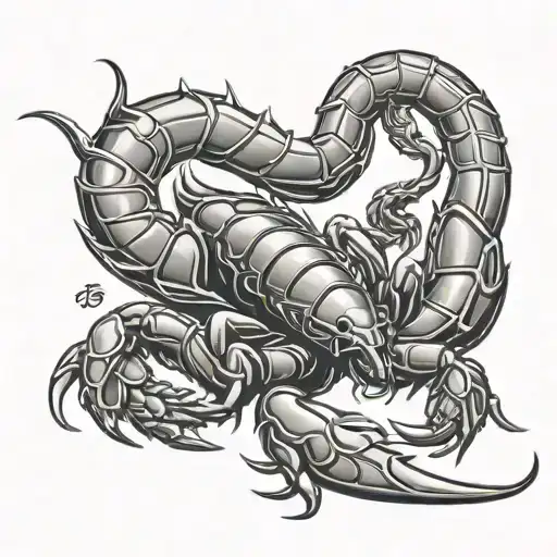 Scorpion With A Tail