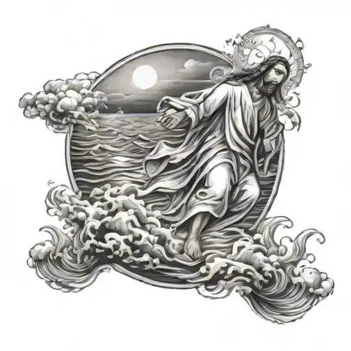 Jesus Walking On Water