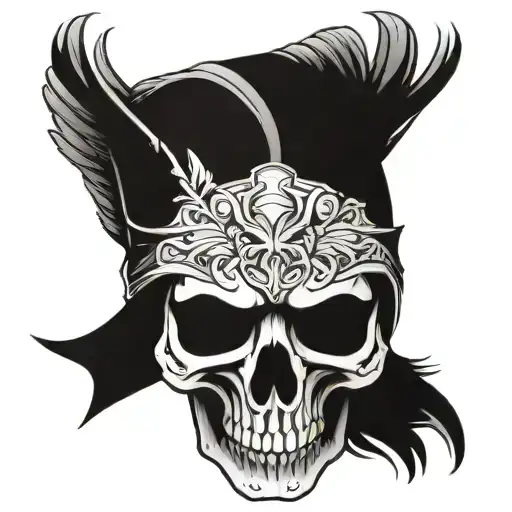 Skull In Full Face Helmet Tattoo Minimalist Raw
