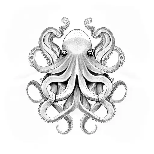 Octopus Inking Rainbow Ink