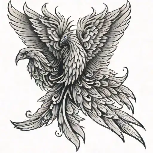 Phoenix Wings Spread