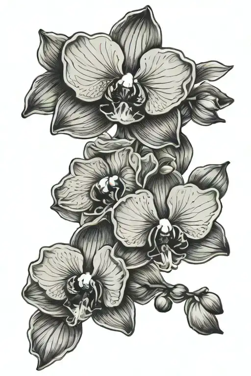 Japanese Temple Orchid Flowers