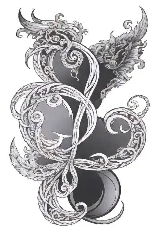 Friendship Symbol Intertwined