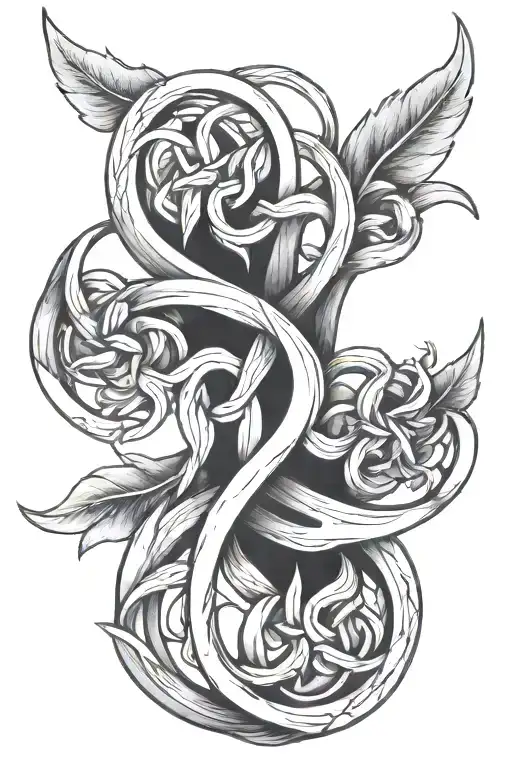 Friendship Symbol Intertwined