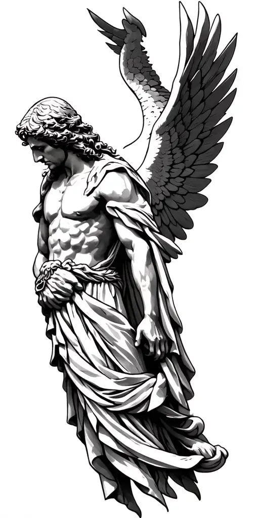 St Michael The Archangel Sleep Token Arm Sleeve