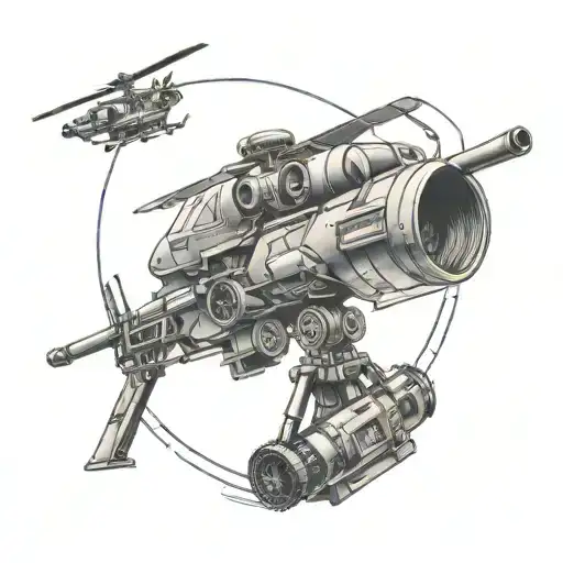 Sniper And Helicopter
