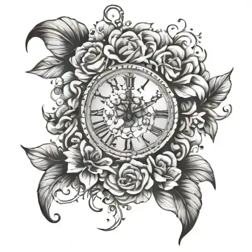 Name Nathalya Face Baby Clock