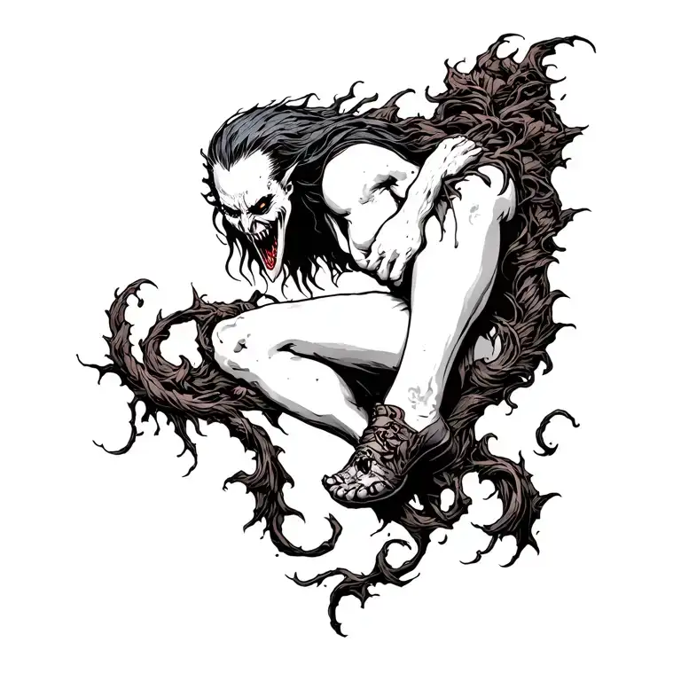 A Vampire Climbing Up My Ankle