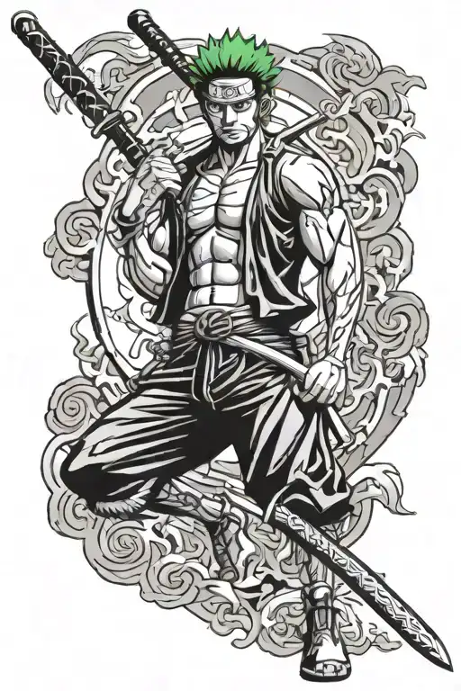 One Piece Zoro King Of Hell