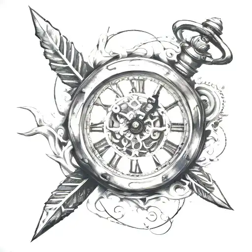 Clock Hands Pointing