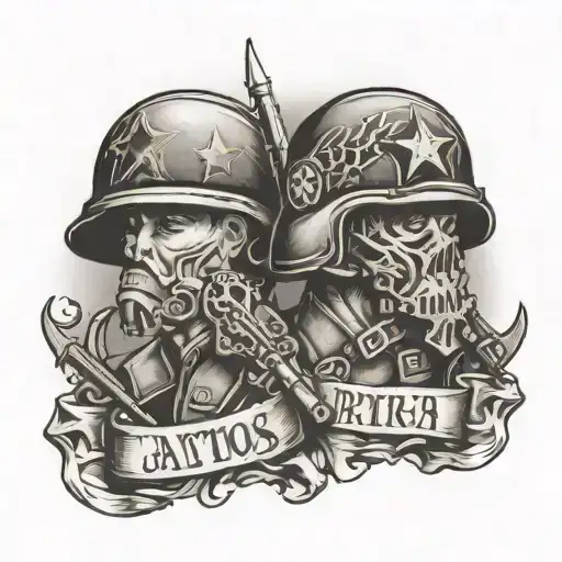 Tattoo For Two Military Brothers